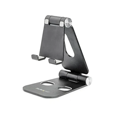 Image de StarTech.com USPTLSTNDB Support Pliable et réglable pour Portable Tablette Universel Aluminum Noir