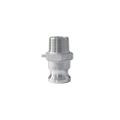 Image de Raccord camlock male embout fileté en aluminium Type F Ø A: 1/2&#039;&#039;____ B: 1/2&#039;&#039;