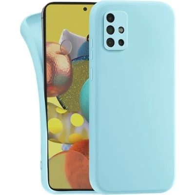 Image de MyGadget Coque pour Samsung Galaxy A51 4G Case TPU Souple &amp; Soft Cover Protection Extra Fine Légère Étui Coloré Anti Choc et Rayures Bleu Clair