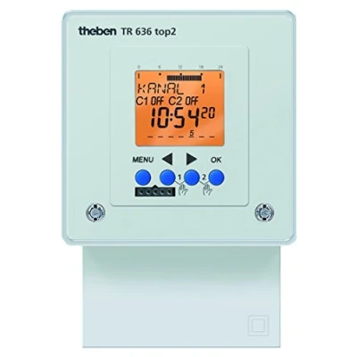 Image de Timeguard TR636top2 Programmateur électronique Canal/Pulsation 2 x 6 A