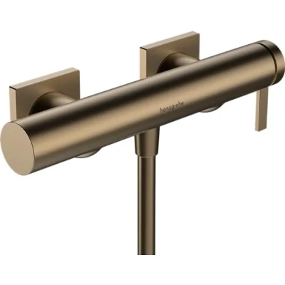 Image de hansgrohe Tecturis E Mitigeur de douche apparent, Robinet 1 sortie, monocommande, Bronze brossé, 73620140