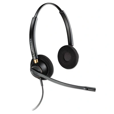 Image de POLY EncorePro HW520 Casque Avec fil Arceau Bureau/Centre d&#039;appels Noir Neuf