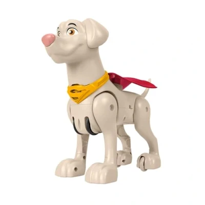 Image de Krypto Super Chien Grande Figurine à la Rescousse (35,5 cm), Jouet transformable avec sons et mouvement motorisé, Enfant, Dès 3 ans, HJF35