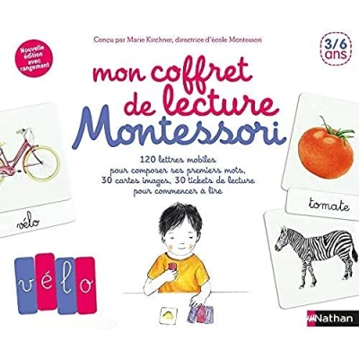 Image de Mon coffret de lecture Montessori 3/6 ans Livre d’occasion Correct