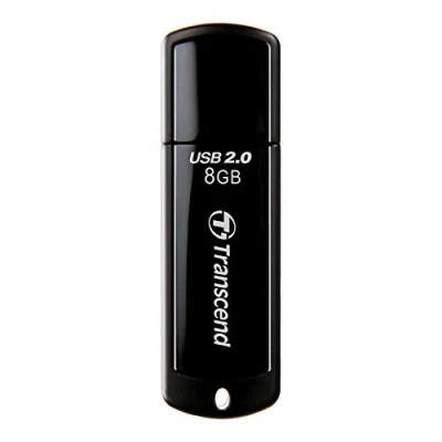 Image de Transcend JetFlash elite 350 lecteur USB flash 8 Go Type A 2.0 Noir Neuf
