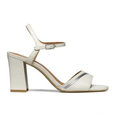 Image de Geox Femme D New Eraklia 80 F Sandales à Talons, Lt Sable, 39 EU