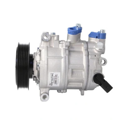 Image de THERMOTEC KTT090574 Compresseur De Climatisation 6SES14C 12V PAG 46 YF R1234yf, R134a avec bague d&#039;étanchéité AUDI: Q5, A4 B8 Avant, A5 Coupe