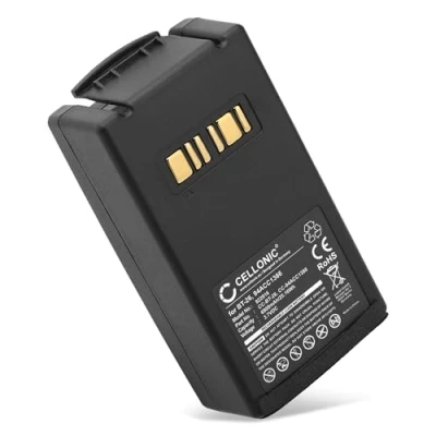 Image de CELLONIC® Batterie Scanner Code Barres 94ACC1386 6800mAh Compatible avec Datalogic Falcon X3, X3 Plus, X4 Accu Rechange Remplacement