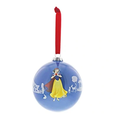 Image de Enesco Boule Noel Blanche Neige A29682, Multicolore