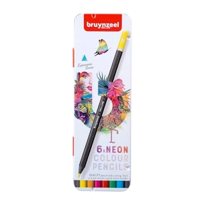 Image de Bruynzeel Expression Farbstifte 6 teiliges Set in Dose, Neon