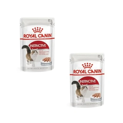 Image de Royal Canin Instinctive Mousse Pack Double 2 x 12 85 g Aliment Complet pour Chats Adultes de Mois et Plus Peut Aider à Maintenir la santé des Voies urinaires