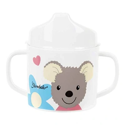 Image de Sterntaler Tasse avec Anse et Dispositif Pour Boire, Souris Mabel, Âge : Bébé dès 6 Mois, Multicolore 6842001