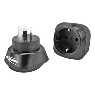 Image de ANSMANN Adaptateur de Voyage EU to AU (1 PCE) Europe vers Australie utilisable dans Plus 20 Pays Universel pour appareils Max. 10A