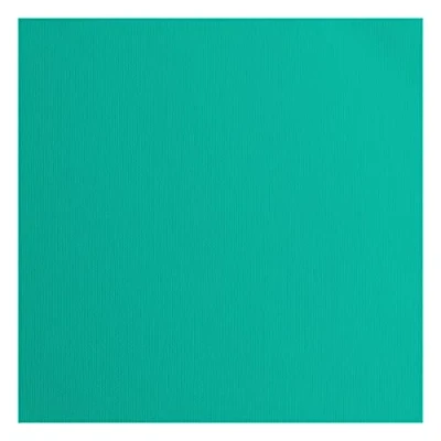 Image de vaessen creative Florence Papier Cartonné, Vert (Spa), 216g, Carré, 30,5 x cm, 20 Feuilles, Surface Texturée, pour Peindre, Scrapbooking et Plus