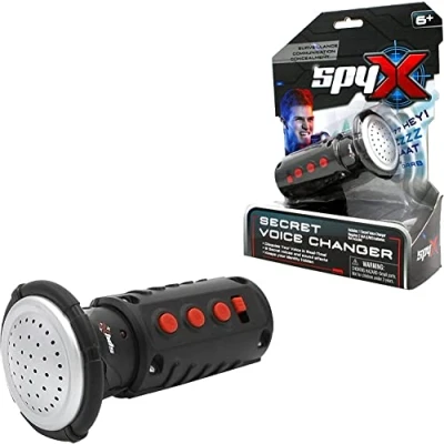 Image de SpyX 10537 changeur de Voix Secret pour Enfants Déguisez et cachez Votre identité des Missions d&#039;espionnage Amusantes Comprend Un avec 9 Modes Distorsion, 6 Ans