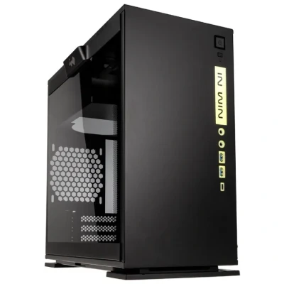 Image de In Win 301C BLACK unité centrale Midi Tower Noir Neuf