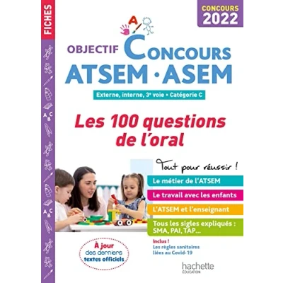 Image de Objectif Concours ATSEM ASEM 2022: 100 questions réponses oral