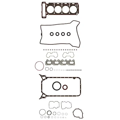 Image de AJUSA 50186500 Jeu complet de joints d&#039;étanchéité, moteur avec joint culasse cylindre, tige soupape FIBERMAX