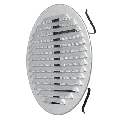 Image de La ventilation gzktu160r y Grille ronde universelle avec ressorts, aluminium galvanisé