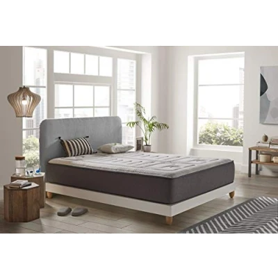Image de Matelas JUPITER 180x200 Cm COSMOS Mousse HR, à Mémoire de Forme, Accueil Blue Latex Maxi Épaisseur 30 Réversible