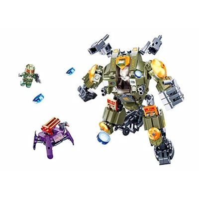 Image de Sluban Atomic Storm (Uprising) Dire Wolf Assault Robot, M38 B0911, Multicolore