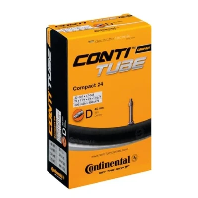 Image de Continental Compact 24 Chambre à air Mixte, Noir d40, 32/47 507/544