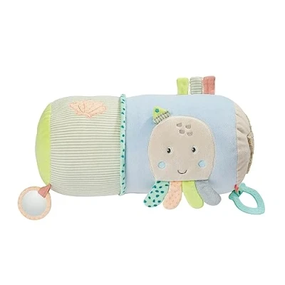Image de Fehn Meereskinder 054521 Rouleau d’Éveil avec Motifs Amusants d’Animaux Marins et Fonctions Ludiques Pour Bébés Tout Petits dès 0 Mois Dimensions 17 x 35 cm
