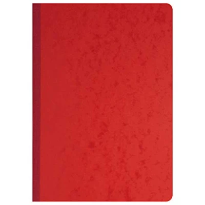 Image de Exacompta Réf. 400E 1 Piqûre JOURNAL format vertical 297 x 210 mm 80 pages foliotées 32 lignes couverture en carte lustrée certifiée FSC 4 coloris aléatoires, bleu, jaune, rouge, vert