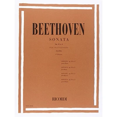 Image de 32 Sonate: N. 17 In Re Min. Op. 31 2 &#039;La