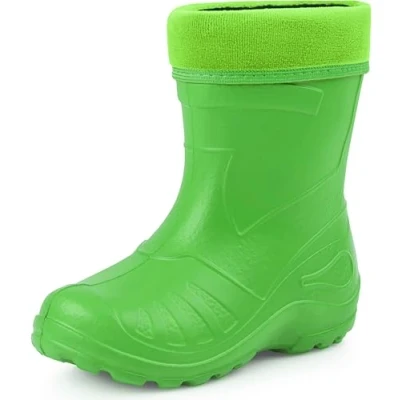 Image de Ladeheid Bottes en caoutchouc pour enfants, Taille: 22, Green Matière synthétique