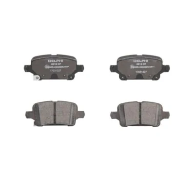 Image de DELPHI LP3218 Jeu de plaquettes frein avec indicateur d&#039;usure tôle anti bruit sans accessoires OPEL: Astra K 3/5 portes, Sports Tourer