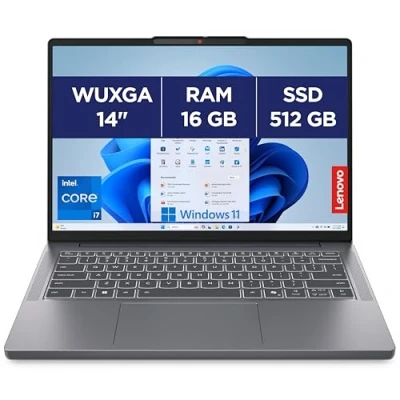 Image de Lenovo IdeaPad Slim 3 14IRH10 Ordinateur Portable 14&#039;&#039; WUXGA (Intel Core i7 13620H, RAM 16Go, SSD 512Go, Intel UHD Graphics, Windows 11 Home) Clavier AZERTY Français Gris
