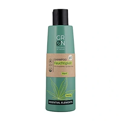 Image de GRNNuances de Nature GRN[Green] Shampooing Cosmétiques Bio Hydratation Chanvre Biologique pour Cheveux Secs et Cassants Végétalien 250 Ml