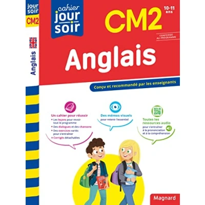 Image de Anglais CM2 Cahier Jour Soir Conçu et recommandé par les enseignants (Broché)