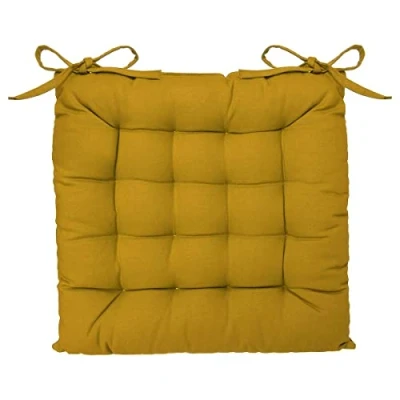 Image de Coussin de chaise Atmosphera Moutarde (38 x 38 cm) TU transparent