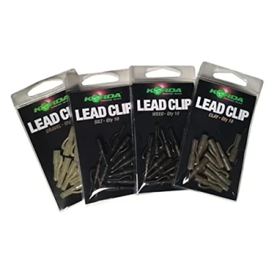Image de Korda Lead Clip (10 pcs) Kleur : Gravel