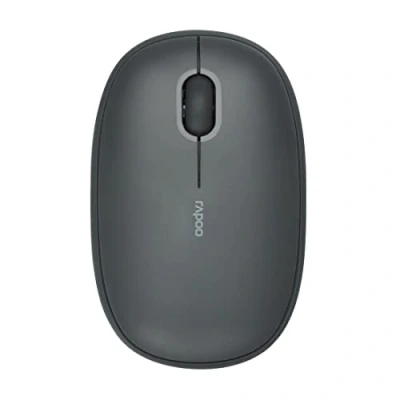 Image de Rapoo M660 Silent grijs draadloze Multi Mode Muis Souris Ambidextre RF sans Fil + Bluetooth Optique 1300 DPI