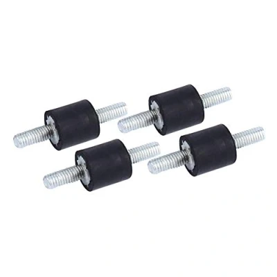 Image de 4pcs Supports d&#039;Isolateur en Caoutchouc d&#039;Isolant Anti vibration M3 8 x Isolateur Bobines Double avec Vis