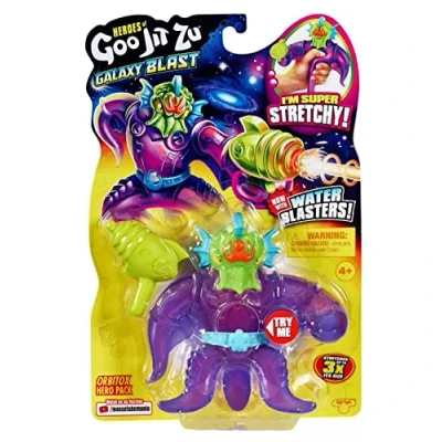 Image de Heroes of Goo Jit Zu Figurine d&#039;action Galaxy Blast (Orbitox, Warsnap, Tyro, Blazagon, Rock Jaw, Brainboom) (Orbitox)