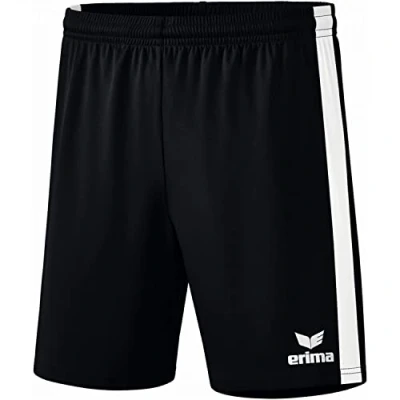 Image de Erima Mixte Enfant Retro Star Short, Noir/Blanc., 164 EU