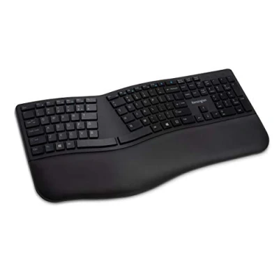 Image de Kensington Pro Fit Ergo clavier Universel RF sans fil + Bluetooth QWERTY Italien Noir Neuf