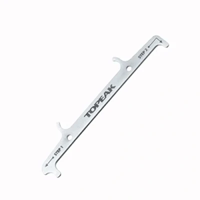 Image de Topeak Chain Hook &amp; Wear Indicator Outil d&#039;usure Adulte Unisexe, Argent, Taille Unique