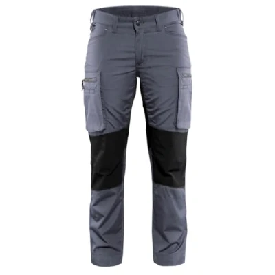 Image de Blaklader 71591845 PANTALON DE SERVICE POUR DAMES EN STRETCH, Gris/noir, taille C48