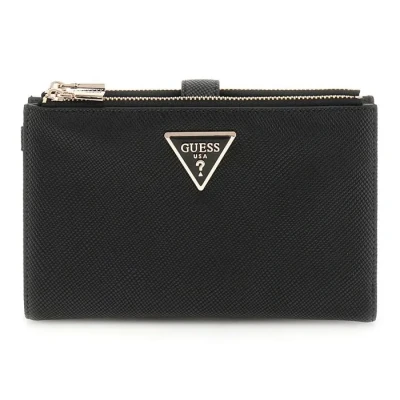 Image de Guess Laurel Organizer Portefeuille, Femme, Taille: One Size, Black