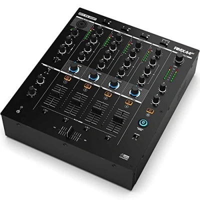Image de Reloop RMX 44 BT Table de mixage DJ 4 canaux avec égaliseur 3 bandes filtres individuels et entrée Bluetooth, AMS 44BT