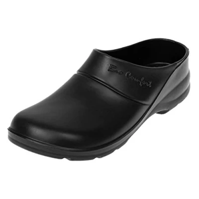 Image de Lemigo Sabots de Jardin légers en EVA Bio Comfort (Noir, Système Taille Chaussures EU, Adulte, Numérique, Moyen, 39)