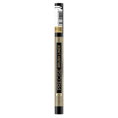 Image de Eveline Cosmetics Precise Brush Liner Eyeliner dans un stylo avec pinceau, 2 g, Noir