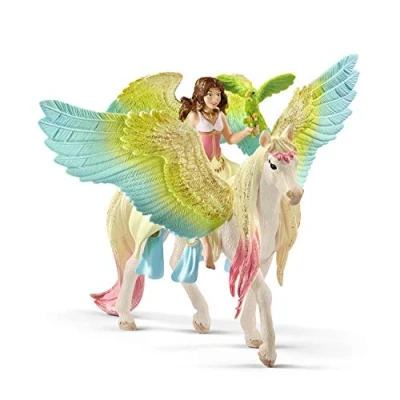 Image de Schleich bayala pégase scintillant avec surah la fée