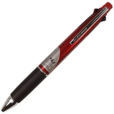 Image de Uni Jetstream Multi stylo à bille 0,7 mm et 0,5 crayon (Msxe510007.24) bordeaux