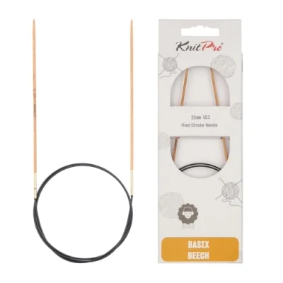 Image de KnitPro Nova Aiguilles Tricoter basixcircular Fixe, Bouleau, Multicolore, 120 cm x 2,00 mm